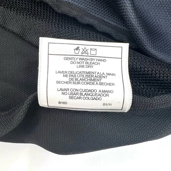 Adidas Stadium Backpack Foldable Navy Black - Picture 4 of 16